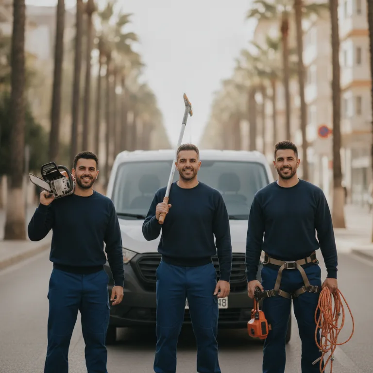 Abbattimento Alberi team a Lucera